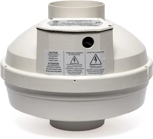 Vista 11 de Festa AMG Eagle Extreme EC Ventilador de Radón - Ventilador Silencioso y Eficiente Energéticamente de 304 CFM Sistema de Mitigación de Radón