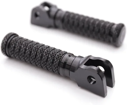 Vista 18 de MC MOTOPARTS POLE - Clavijas de pie delanteras elevadoras de extensión CNC de 0.984 in compatibles con YZF R3 2015-2017