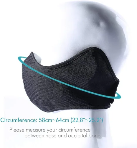 Vista 3 de Your Choice Neck Warmer Gaiter Women Men Half Face Mask for Cold Weather Winter for Motorcycling, Skiing
