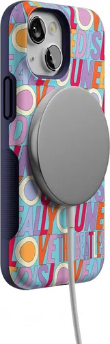 Vista 6 de Funda Casely para iPhone 13 Mini Todo lo que necesitas es amor Beatles Compatible con MagSafe Diseño de funda protectora audaz