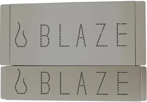 Vista 4 de Blaze - Caja de ahumador de acero inoxidable extra grande - BLZ-XL-SMBX
