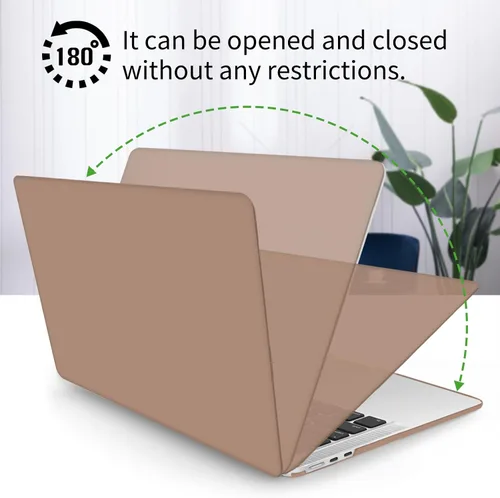 Vista 5 de Seorsok Compatible con MacBook Air de 13 pulgadas Case 2022 2021 2020 2019 2018 versión A1932 A2179 M1 A2337 Touch ID, carcasa rígida de plástico