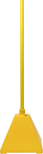 Vista 12 de Ideal Shield Base de letrero portátil con poste de soporte de letrero de 96 pulgadas, color negro, incluye soportes ajustables para letreros