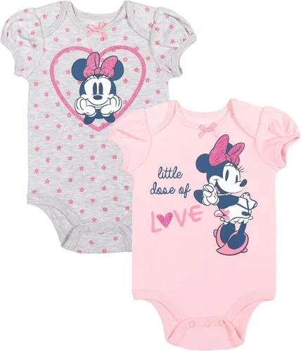 Vista 3 de Disney Minnie Mouse Baby - Conjunto de 15 piezas de ropa interior para bebé