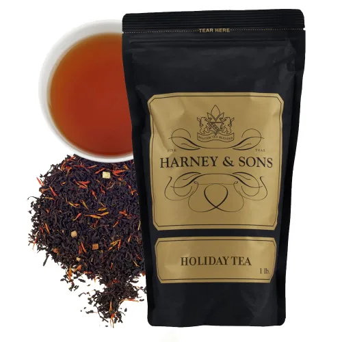 Vista 21 de Harney & Sons Té suelto Black Cask en lata, Bourbon, 4 oz