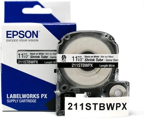 Vista 4 de LABELWORKS Paquete de etiquetado personalizado Car Guy - LW-PX900PCD Kit de etiquetado industrial, cartucho de cinta 211STBWPX - Cinta industrial