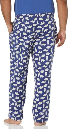 Vista 2 de Tienda Essentials - Pantalón de pijama de franela para hombre (disponible en tallas grandes y para hombre altos)