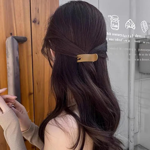 Vista 4 de 4 pinzas para el cabello para mujer, para colas de caballo altas y moños, accesorios de moda para el cabello para herramientas de trenzado