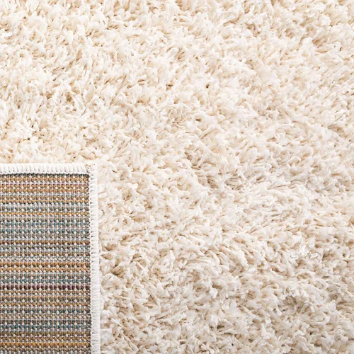Vista 6 de SAFAVIEH Venus Shag Collection - Alfombra decorativa, 2 pies 7 pulgadas x 5 pies, color marfil, diseño sólido, no desprende pelusa y de fácil