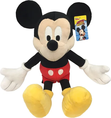 Vista 2 de Jay Franco - Almohada de peluche de Mickey Mouse clásico de Disney, supersuave, de microfibra de poliéster