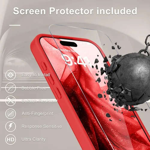 Vista 527 de Funda para Google Pixel 10 Pro XL, cubierta magnética mate, color negro Fit for MagSafe, Screen Protector included, Shockproof Military Grade