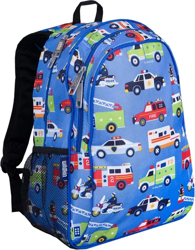 Vista 3 de Wildkin Paquete de mochila para niños de 15 pulgadas con lonchera (Heroes)