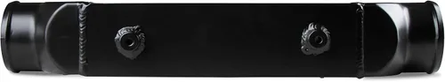 Vista 7 de Frostbite - Intercooler universal de aire a aire, 11 x 12 x 3, color negro