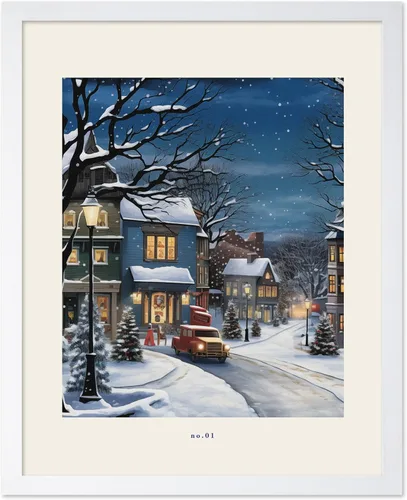 Vista 30 de Poster Master A Holly Jolly - Póster navideño, arte de invierno, diseño de pared moderno, regalo para hombres y mujeres, gran decoración para sala