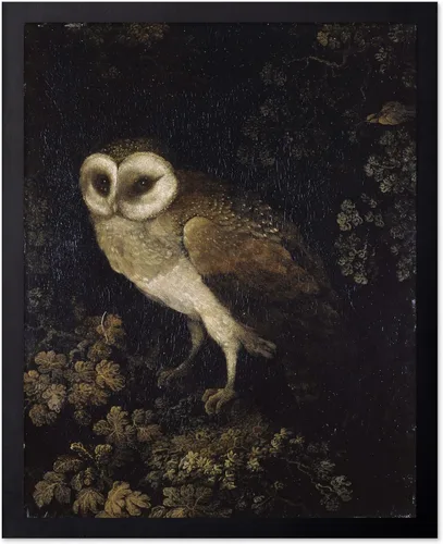 Vista 10 de Poster Master Póster vintage de búho – Impresión de pintura retro de búho – Arte Moody – Arte de pájaro – Gran regalo para hombres, mujeres, amantes