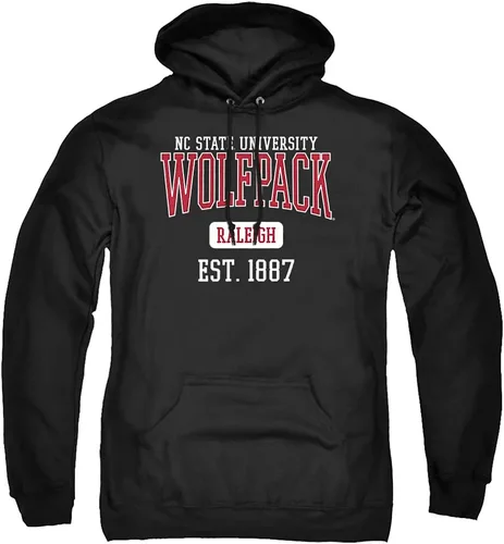 Vista 198 de LOGOVISION Colección de sudaderas con capucha unisex con diseño oficial de Collegiate Est. Date para hombres y mujeres