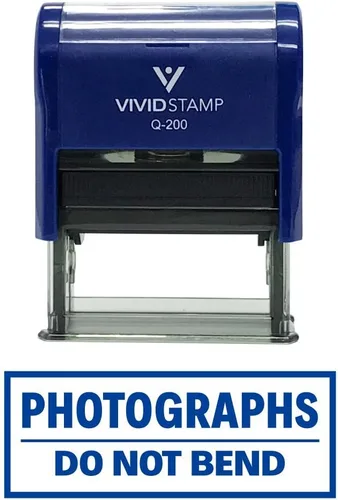 Vista 9 de Sello de goma autoentintado para fotografías (tinta negra) - Mediano