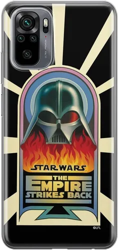Vista 4 de ERT GROUP Funda de teléfono móvil para Xiaomi REDMI Note 10/10S original y con licencia oficial de Star Wars, patrón Darth Vader 004 adaptado Darth