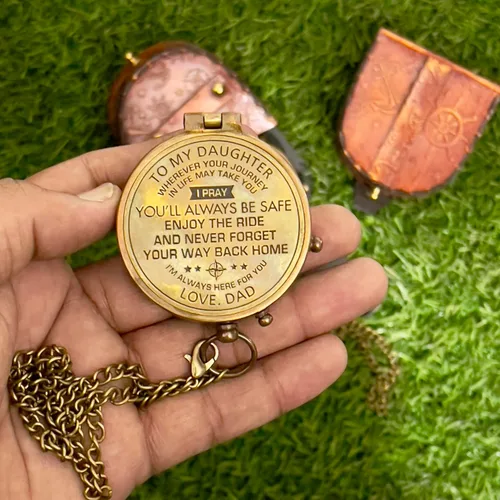 Vista 7 de Engraved Regalo para hija de papá/regalo para hija de mamá, regalo personalizado para mi hija/regalo para hija/padre madre idea de regalo