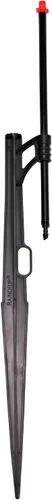 Vista 2 de Raindrip P1075UB Conjunto de chorro y estaca con alas de círculo completo, 27 GPH a 15 PSI, rojos