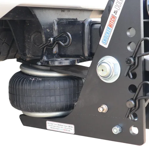 Vista 6 de Shocker HD Max Air Enganche y Bola Combinada, Se Adapta a Enganche de 2-1/2" Combo Negro Bolas de 2" y 2-5/16