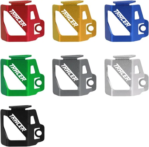 Vista 6 de Tapa de rosca para motocicleta, protector de depósito de líquido de freno trasero para Yamaha MT-07 FZ-07 Tracer XSR 700 XSR 900