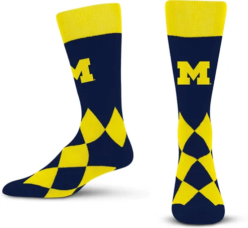 Vista 6 de For Bare Feet Calcetines Big Diamond unisex para adultos de la NCAA