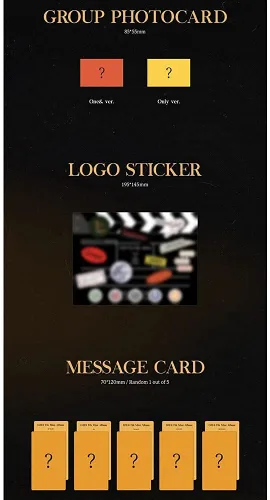 Vista 5 de DAY6 - The Book of Us Negentropy - Chaos Swallowed Up in Love, All Covers Set incl. CD, Photobook, Photocard, Logo Sticker, Message Card, Bookmark