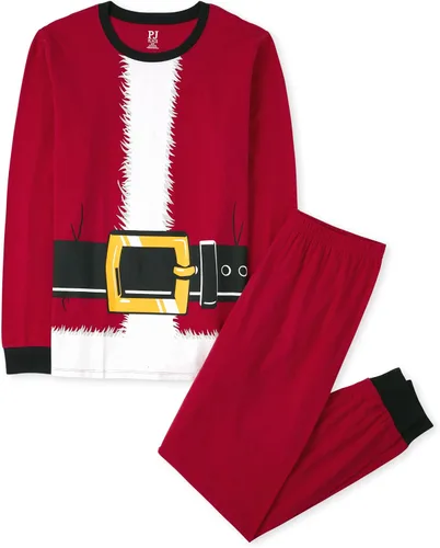 Vista 26 de The Children's Place Pijama de Navidad unisex para bebé, algodón