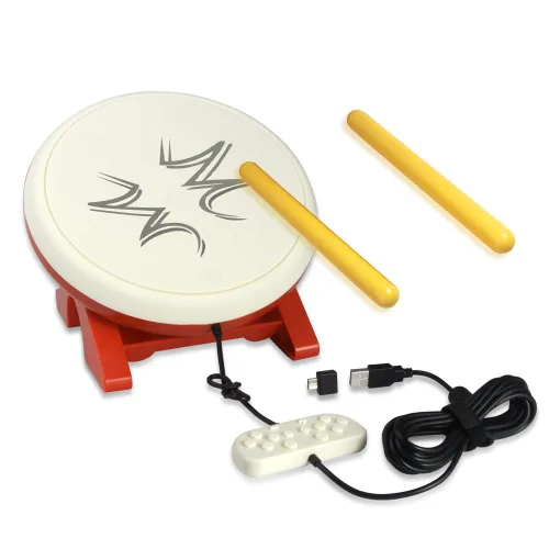 Vista 6 de OSTENT Drum Controller Sticks for Nintendo Switch Console Taiko No Tatsujin Master Video
