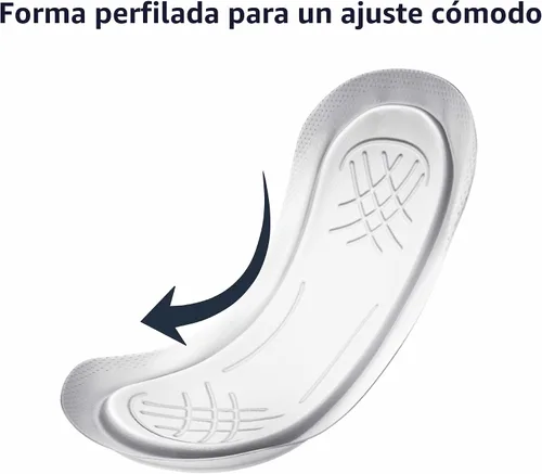 Vista 5 de Amazon Basics Maxi Pads para períodos: grueso, súper absorbente, sin perfume, 48 unidades, 1 paquete