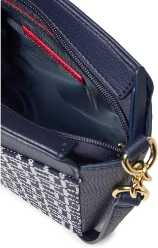 Vista 3 de Tommy Hilfiger Antonella II Crossbody Square Monogram Jacquard