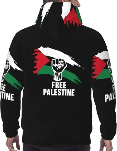 Vista 7 de Free Palestine Sudaderas con capucha Hombre Mujer Sudadera Unisex Sudadera con capucha