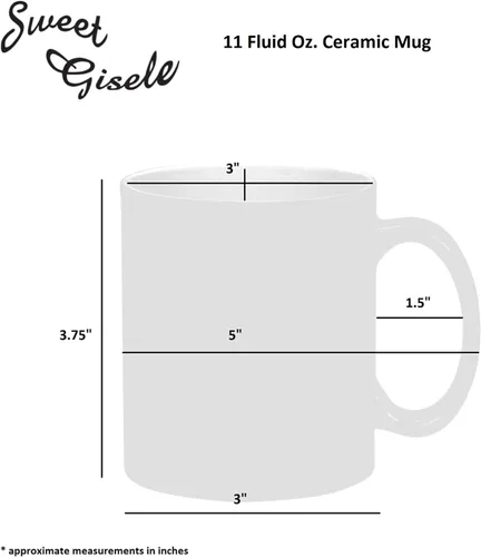 Vista 6 de Sweet Gisele Taza de cerámica de calavera de azúcar, taza de café con estampado floral, diseño del Día de los Muertos, hermosos colores vivos, gran