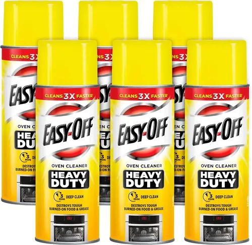 Vista 10 de Easy Off Limpiador de Horno de Servicio Pesado, Aroma Regular, Lata de 14.5 oz (Paquete de 2)