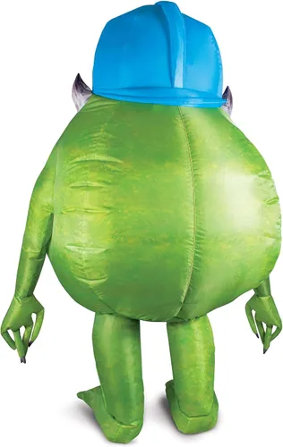 Vista 6 de Monsters Inc - Disfraz inflable de Mike Wazowski para adulto - ST