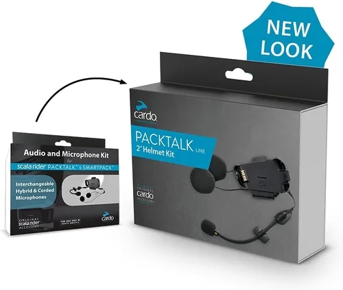 Vista 3 de scala rider SRAK0033 Packtalk/Smartpack. Kit de audio y micrófono. 1 paquete.