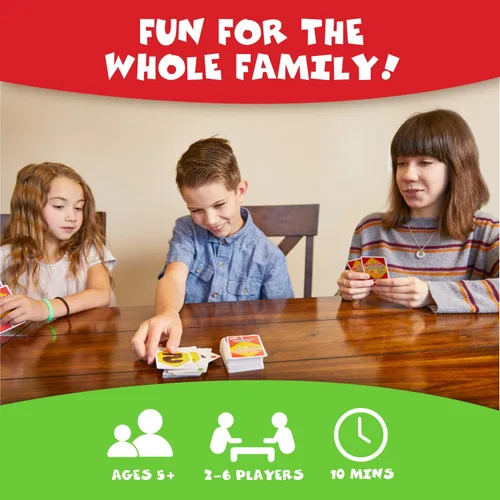 Vista 2 de Luz roja, luz verde, 1-2-3 - Juego de cartas para edades de 5 años en adelante