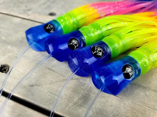 Vista 5 de Lobo Lures #207 Skipjack híbrido UV Big Game Trolling Lure - Señuelo para margaritas (8.0 in)