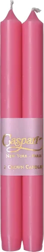 Vista 15 de Entertaining with Caspari velas, sin goteo, sin humo, sin perfume, 10 pulgadas, 2 unidades., Rojo
