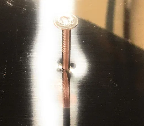 Vista 6 de EAGLE 1 Clavos de cobre con broca de eneldo inicial de 1/8 pulgadas (múltiples cantidades, 1.5 a 3 pulgadas) para techos resistentes a la corrosión