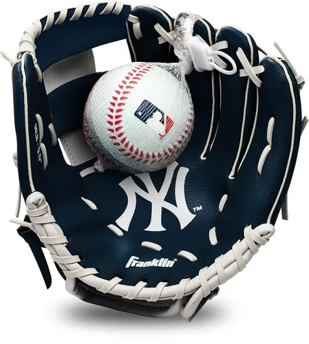 Vista 15 de Franklin Sports MLB Youth Teeball Glove and Ball Set - Kids Baseball and Teeball - Perfect First Kids Glove - 9.5