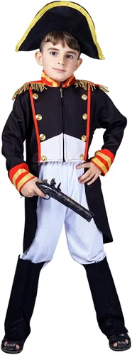 Vista 2 de flatwhite Chlidren - Trajes de Napoleón para niño
