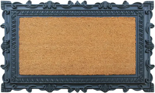 Vista 7 de A1HC - Tapete para puerta de entrada, 24 x 39 pulgadas, duradero, grande, para exteriores, antideslizante, con parte trasera de goma, perfil