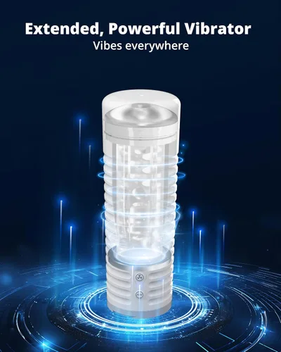Vista 4 de LOVENSE Max 2 Masturbador Masculino Juguetes Sexuales, Máquina de Vibración Automática de Bolsillo con Contracciones de 360 Grados, Juguetes