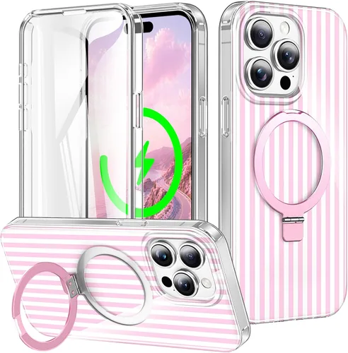 Vista 81 de Funda para iPhone 16 con protector de pantalla-Lotus A25