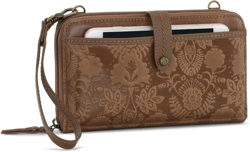 Vista 6 de The Sak, Womens, Iris Large Smartphone Crossbody Bag in Leather