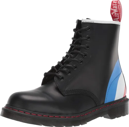 Vista 21 de Dr. Martens, Botas industriales ligeras para mujer Maple Zip con puntera de acero Negro