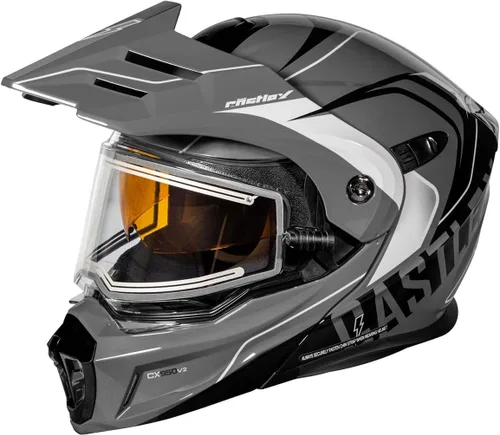 Vista 11 de Castle X CX950 V2 Wake - Casco eléctrico modular para nieve (rosa brillante glo/negro - Extra Pequeño)