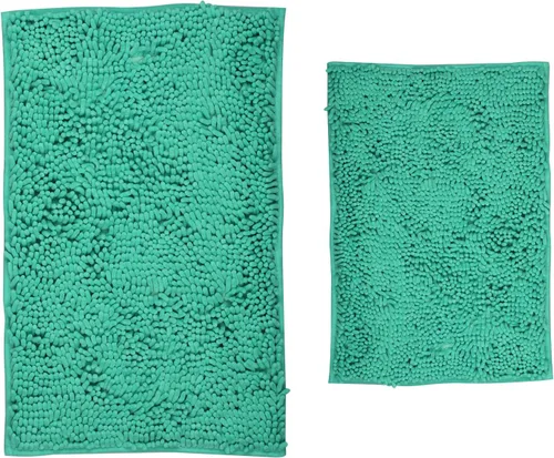 Vista 14 de LanYunUmi Alfombras de baño verdes de frutas en 3 piezas, juego de alfombras de baño ultra suaves antideslizantes absorbentes de felpilla para baño